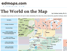 Tablet Screenshot of edmaps.com